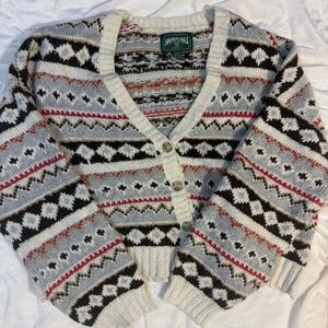 American Eagle Outfitters Multicolor Knit Sweater
